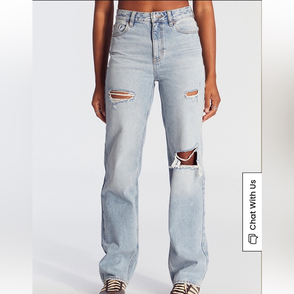 PacSun High Rise 90s Straight Jean